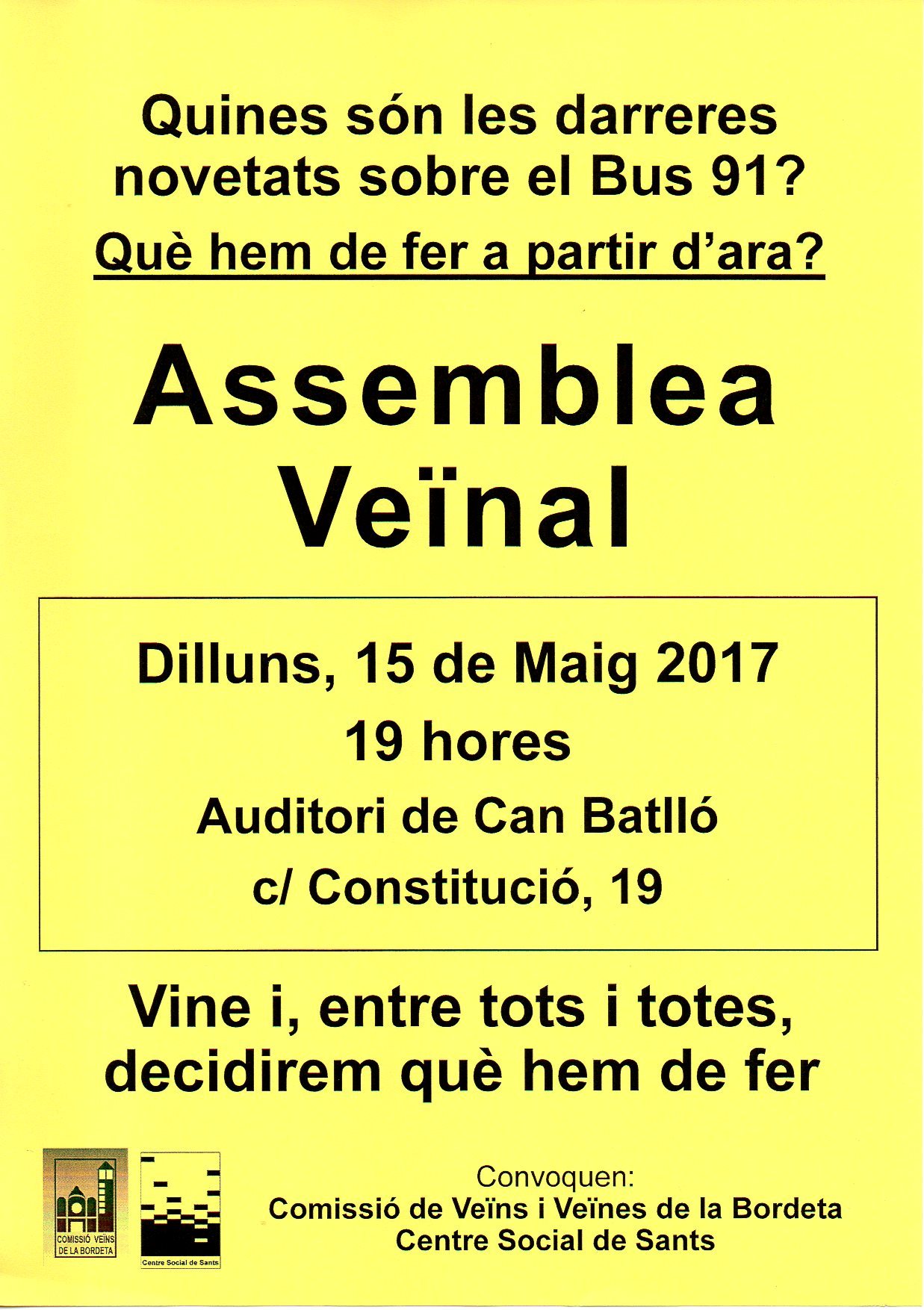 20170515 Assemblea Veïnal Bordeta